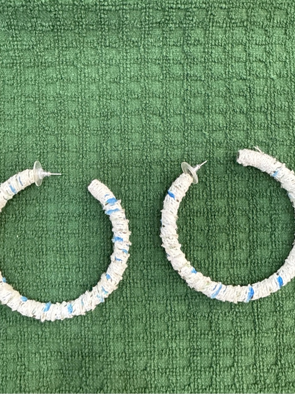 Alison Lou large hoop earrings